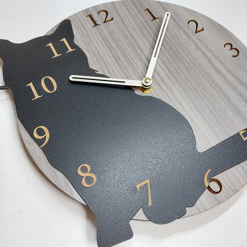 期間限定値下げ3000円引き】【文字入れ】ねこちゃん はみ出し壁掛け