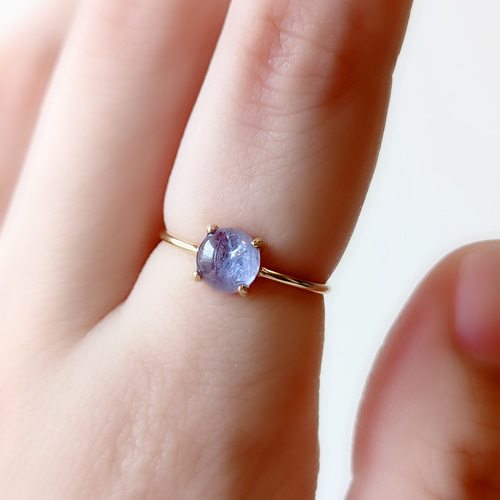 タンザナイト リング 天然石 リング 天然石 指輪 フリーサイズリング