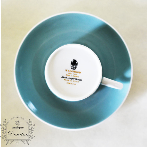 ヴィンテージ スージー・クーパー Susie Cooper カップ＆ソーサー