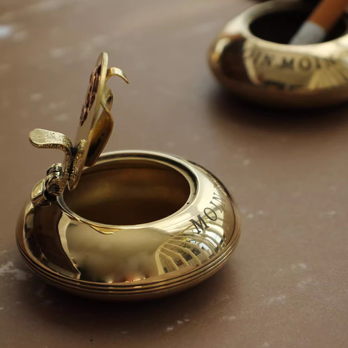 ヴィンテージ船の錨 真鍮ミニ携帯灰皿 その他インテリア雑貨 中野 貴司