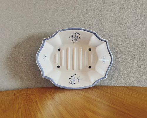 希少品！60's〜ルーサイトの石鹸置き アメリカンアンティークミッド