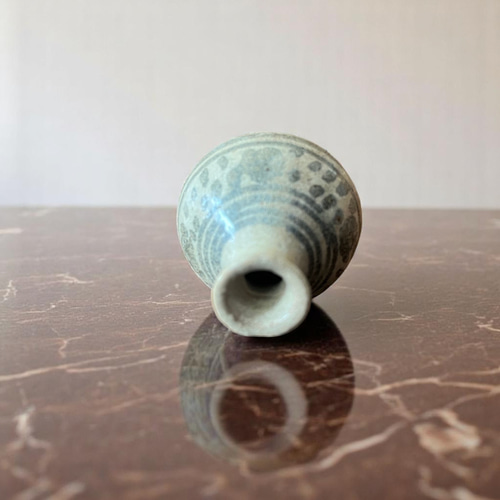 宋胡録（スンコロク）小壷 14〜16世紀 シーサッチャナーライ窯 振出