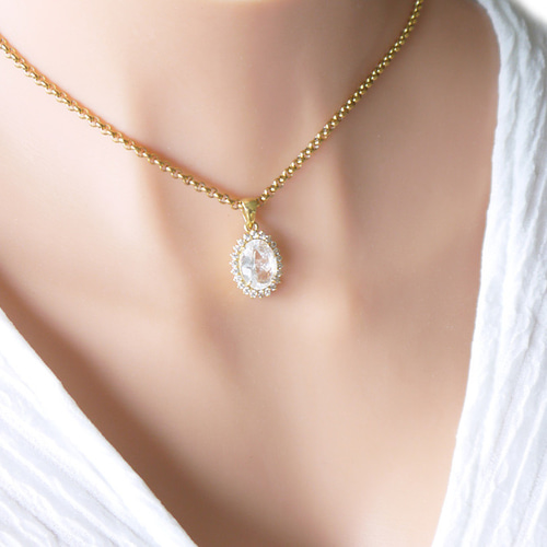 4.16ct ロシア産 フェナカイト ペンダント 証明書付き SILVER925製