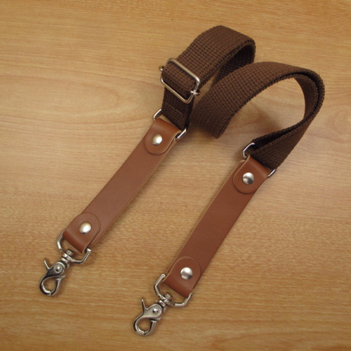 トリマー向き】 本革 8丁差し シザーケース (キャメル×ナチュラル