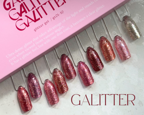 enoi GALITTER セット gt01-gp10 énoi 'purumag' Magnetic Series