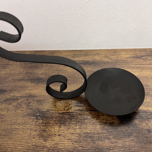 アイアンキャンドルスタンド キャンドルホルダー 燭台 （縦型・横型