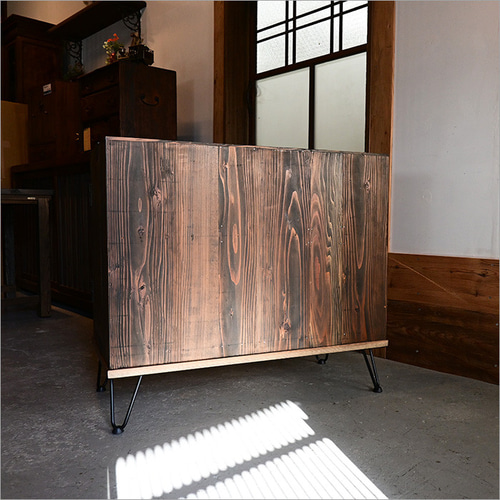 1点物 アンティーク 和箪笥 ガラスキャビネット 収納 棚 和家具