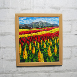 油絵 彼岸花の思い出 油絵 彼岸花の思い出