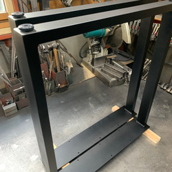 オーダー製作 DIY用 角パイプ 鉄脚 シェルフ アイアンレッグ TVボード
