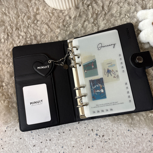 年間＊savingchallengeリフィル/A6サイズ/積立貯金/先取貯金/韓国