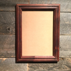 人気No.2｜A4対応】アンティーク調 木製額縁 写真・ポスター・ミラー