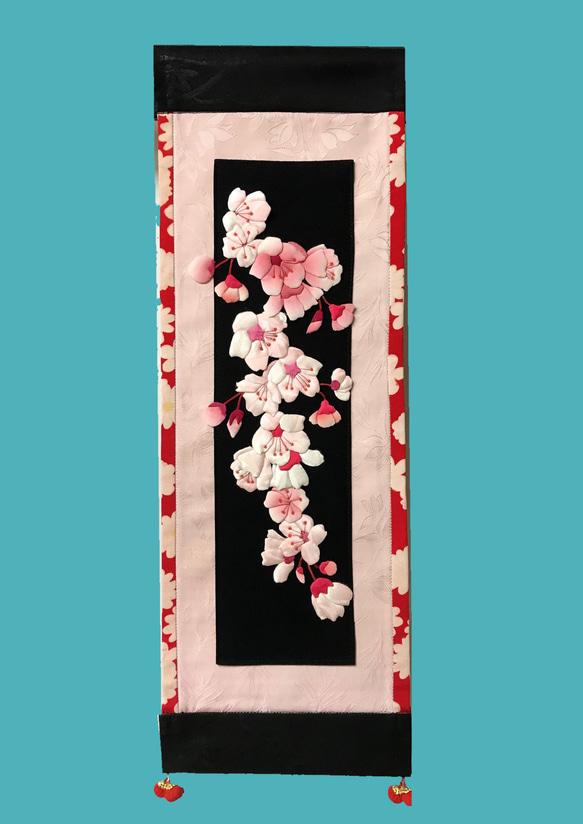 キット】枝垂桜（しだれざくら）【古布】 キット 和小物キット専門店