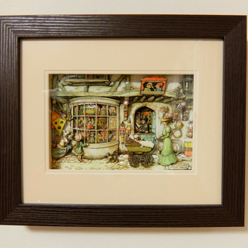 アントンペック トイショップ シャドーボックス用プリント6枚＋カット