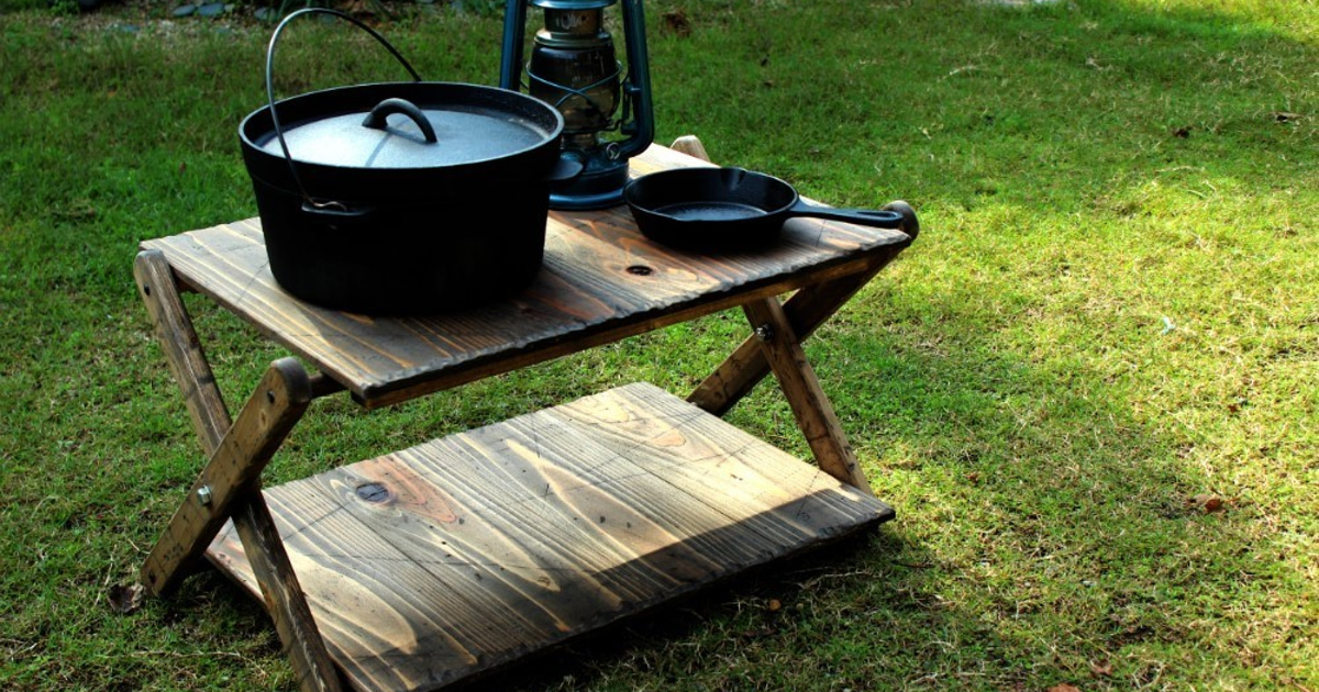 人気のアウトドアテーブル・ラック｜ハンドメイド、手作り通販・販売の