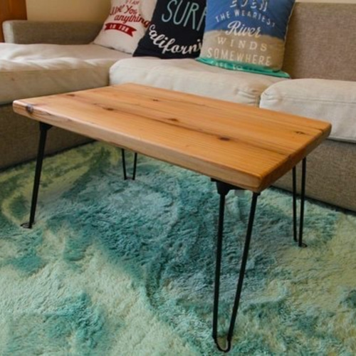 Coco カフェ倒産品！ナチュラルウッド正方形テーブル② ダイニング