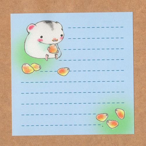平成レトロ ハムちゃん飯店 はむちゃんずスクール メモ帳 ハムスター
