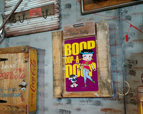 アメリカン ヴィンテージStyle/ BETTY BOOP ベティブープ/ Old Wood