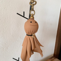 レザーてるてる坊主【タイプC】 キーリング Leathercraft ZUNI 通販