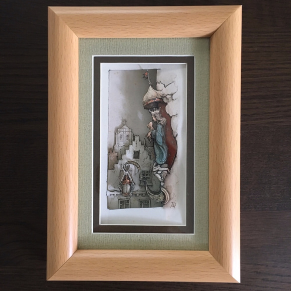 シャドーボックス アントンペック 完成品 アントン ピック 3Dアート