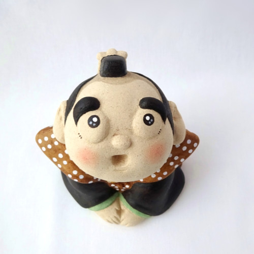 受注制作】縁起物！福助さん 大サイズ その他置物 ことほぎ 通販