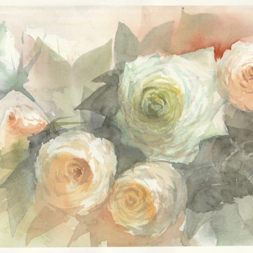 P262-2 オールドニッポン 彩色色絵盛上装飾薔薇文 水差 クリーマー S P262-