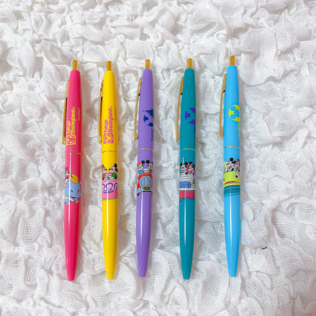ボールペン5本セット| キャステル | CASTEL ディズニー情報