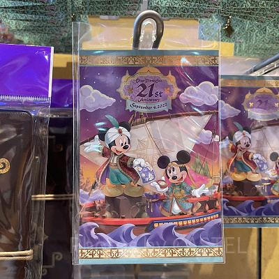 ノート ディズニーシー21周年グッズ| キャステル | CASTEL ディズニー情報