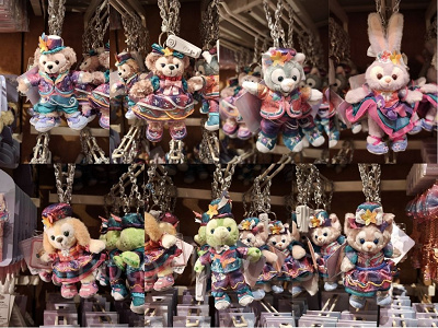 東京ディズニーシー、香港ディズニーランド、クラフハウス ぬいぐるみ