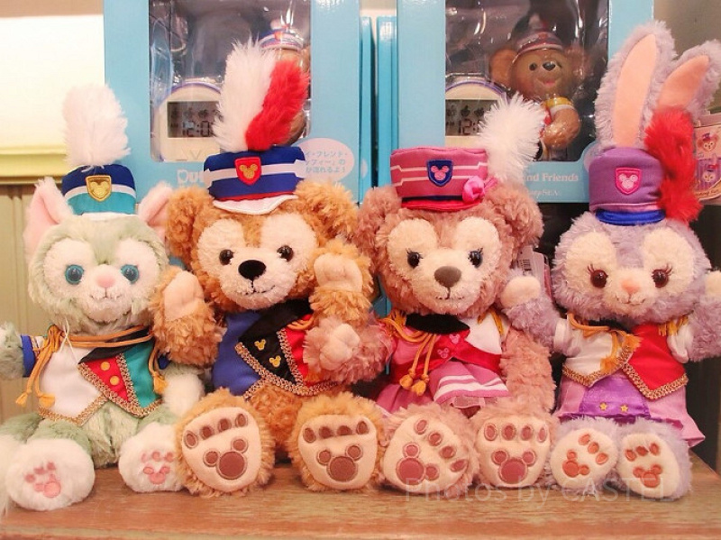 香港ディズニー限定 イースターぬいぐるみ4匹セット 香港ディズニー