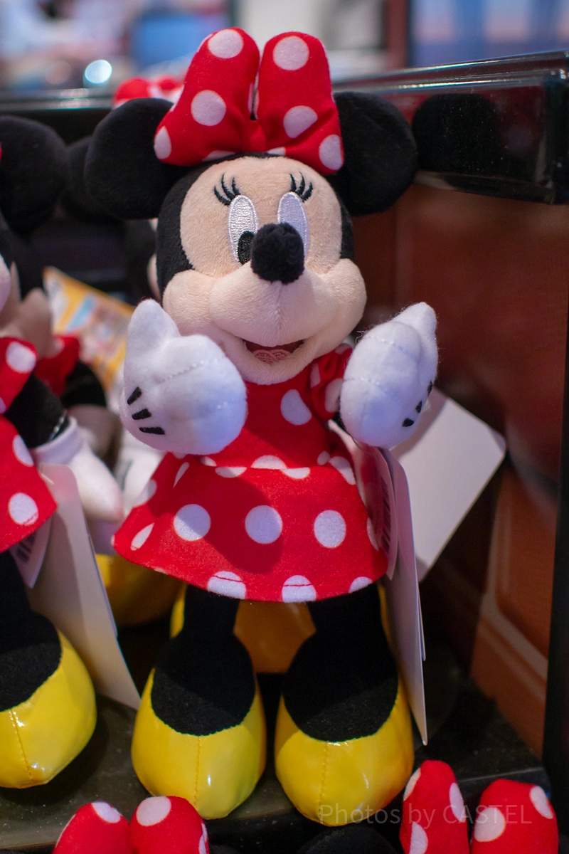 ミニーの日 ミニー ぬいぐるみチャーム ぬいば リボン ヘアゴム 紫 2点