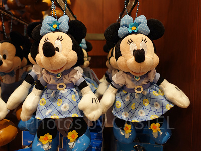 ディズニーランドホテル ミッキー ミニー ぬいぐるみバッチ ディズニー