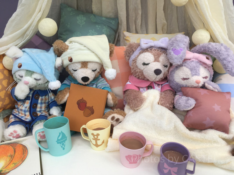 ダッフィー オータムスリープオーバー シェリーメイ ぬいば ぬいぐるみ