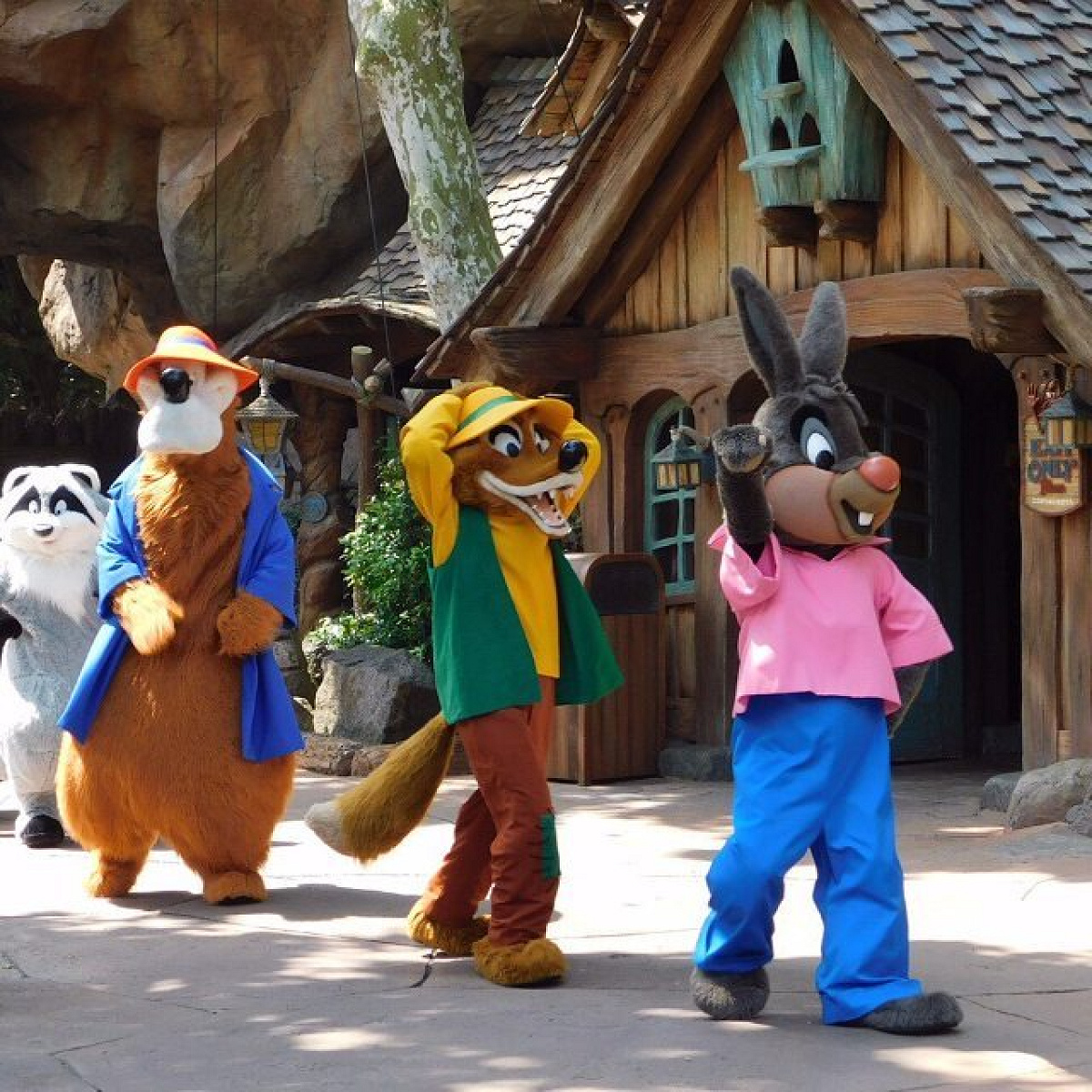 スプラッシュマウンテン フィギュア ディズニー うさぎどん くまどん