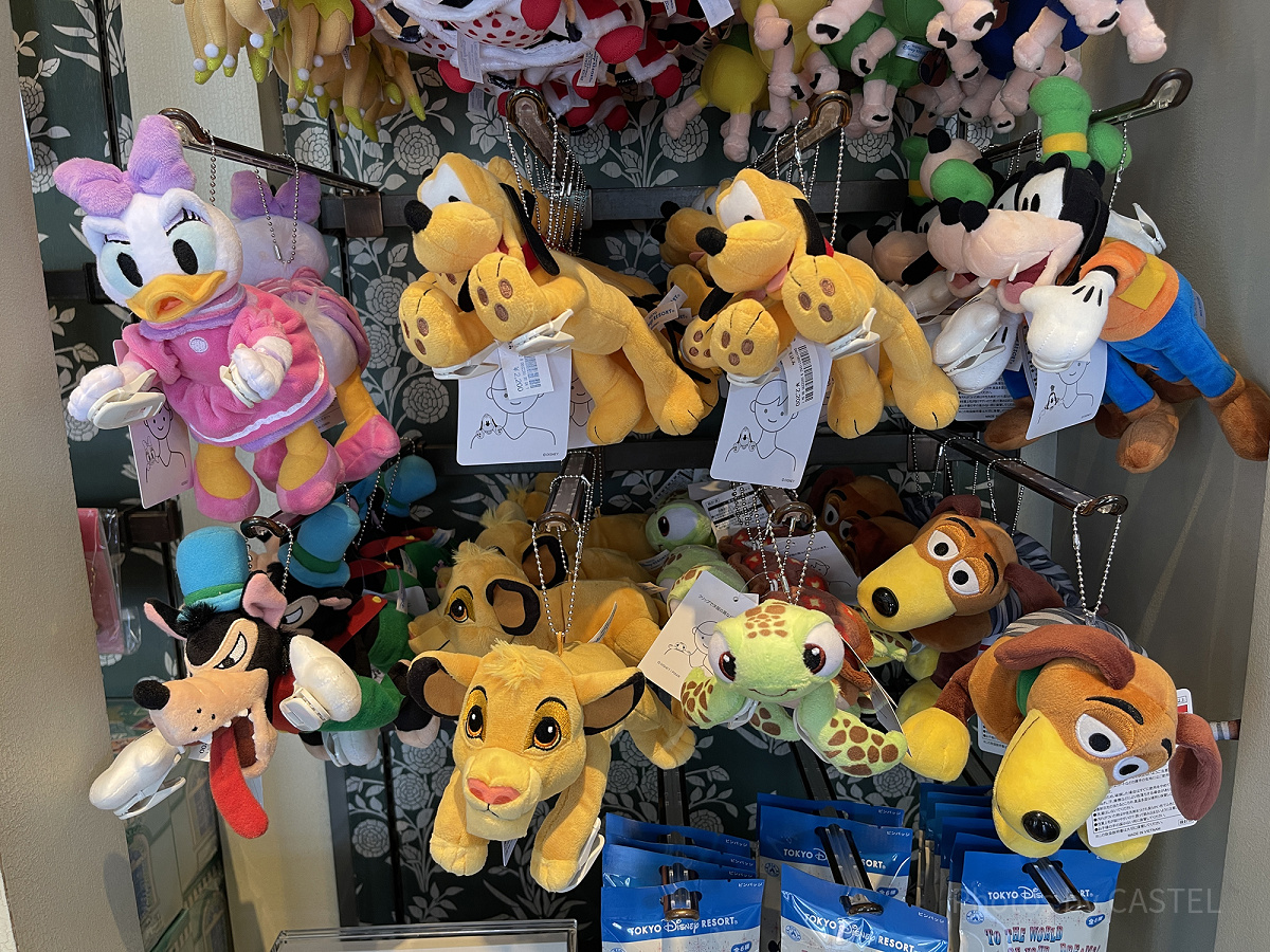 ディズニーの肩のせぬいぐるみ| キャステル | CASTEL ディズニー情報