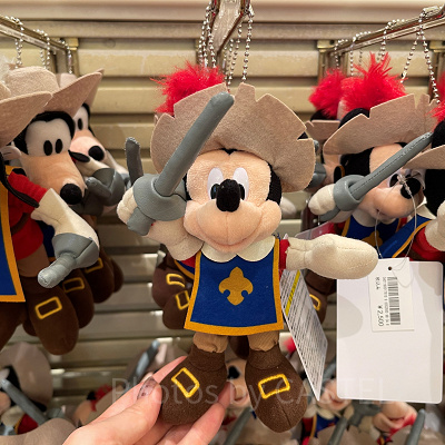 ぬいぐるみバッジセット（ディズニー40周年グッズ）| キャステル