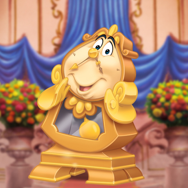 Disney 美女と野獣 ルミエールと、コグスワース