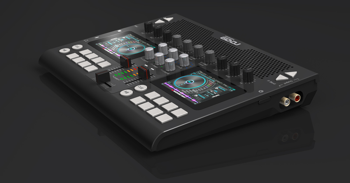 A4サイズ・オールインワンの ポータブルDJシステム GODJ Plus 発売開始