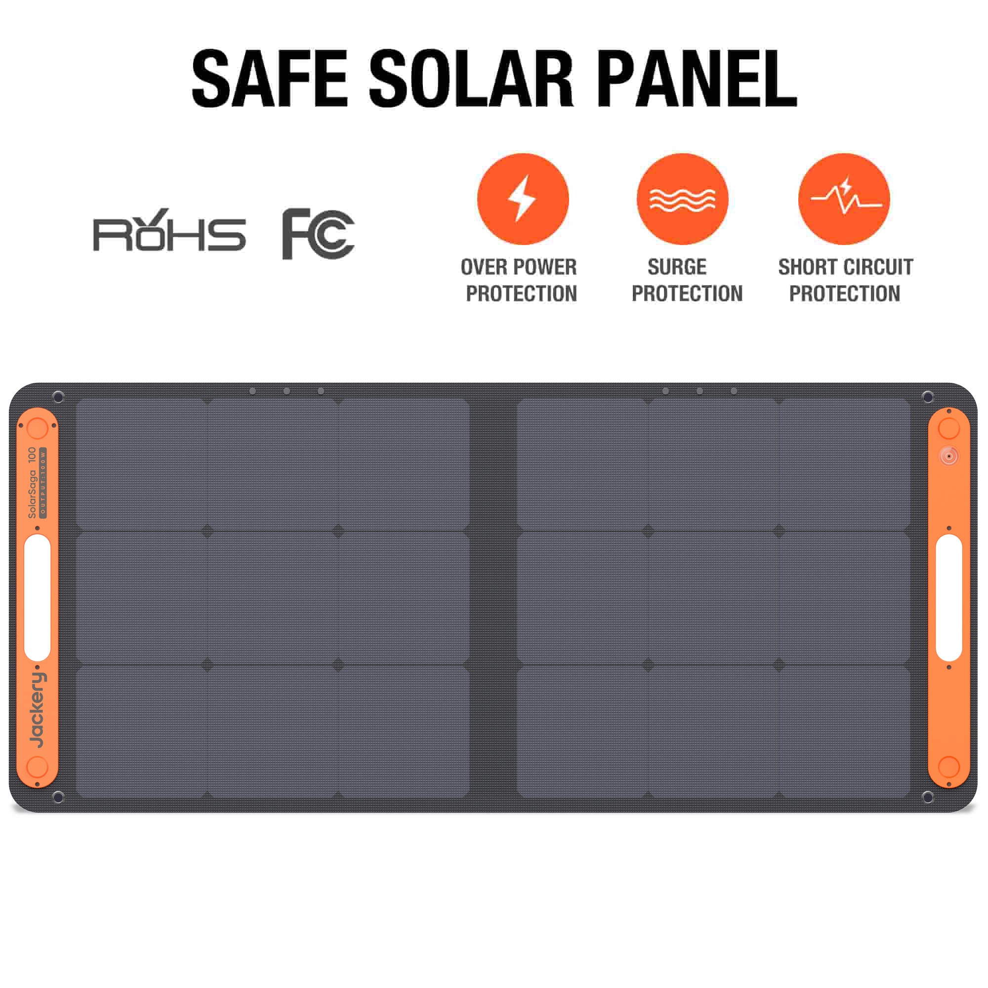 Jackery SolarSaga 100W Solar Panel - Jackery CA