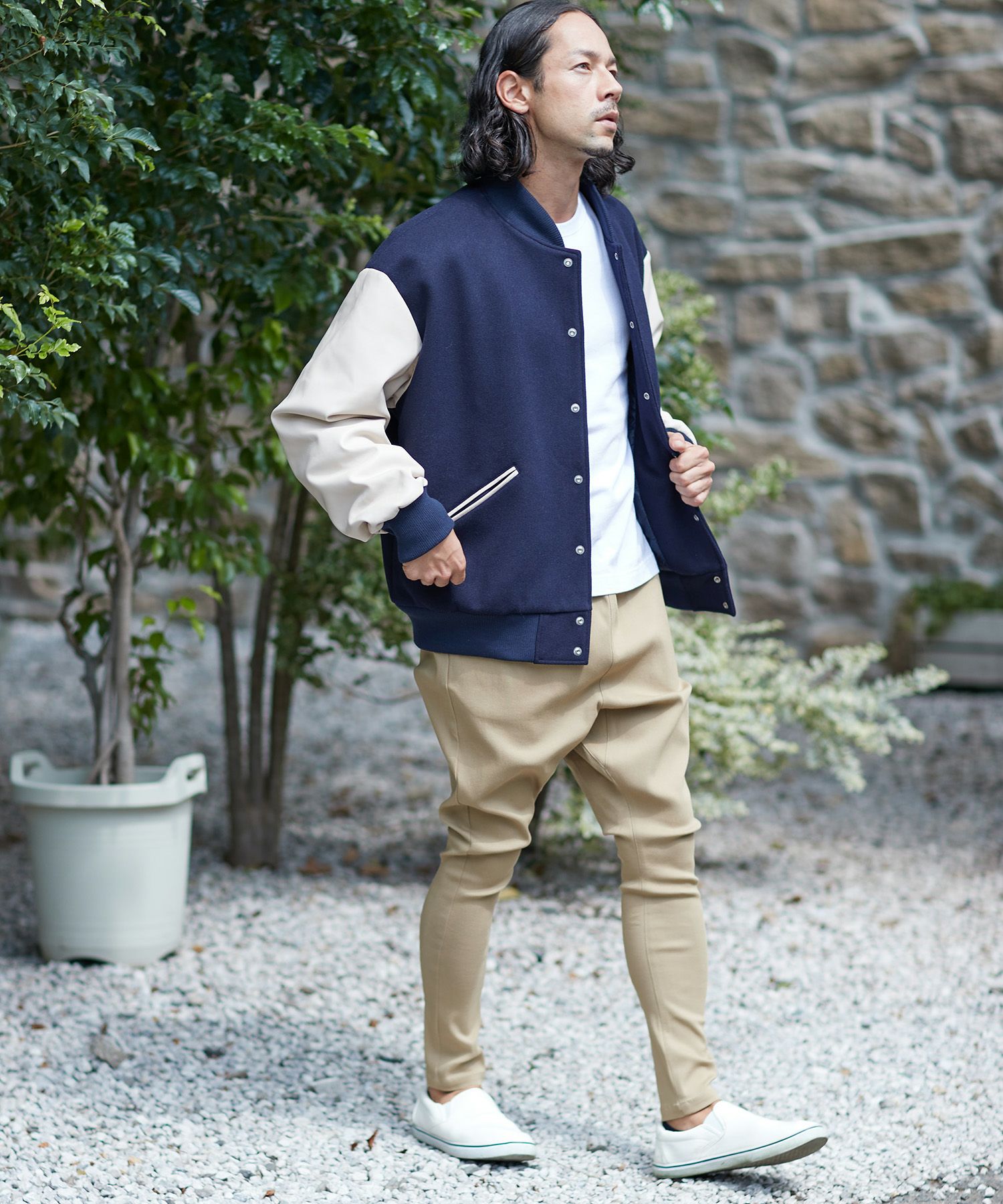 CAMBIO(カンビオ)】Super Stretch Twill Surrouel Tapered Silhouette