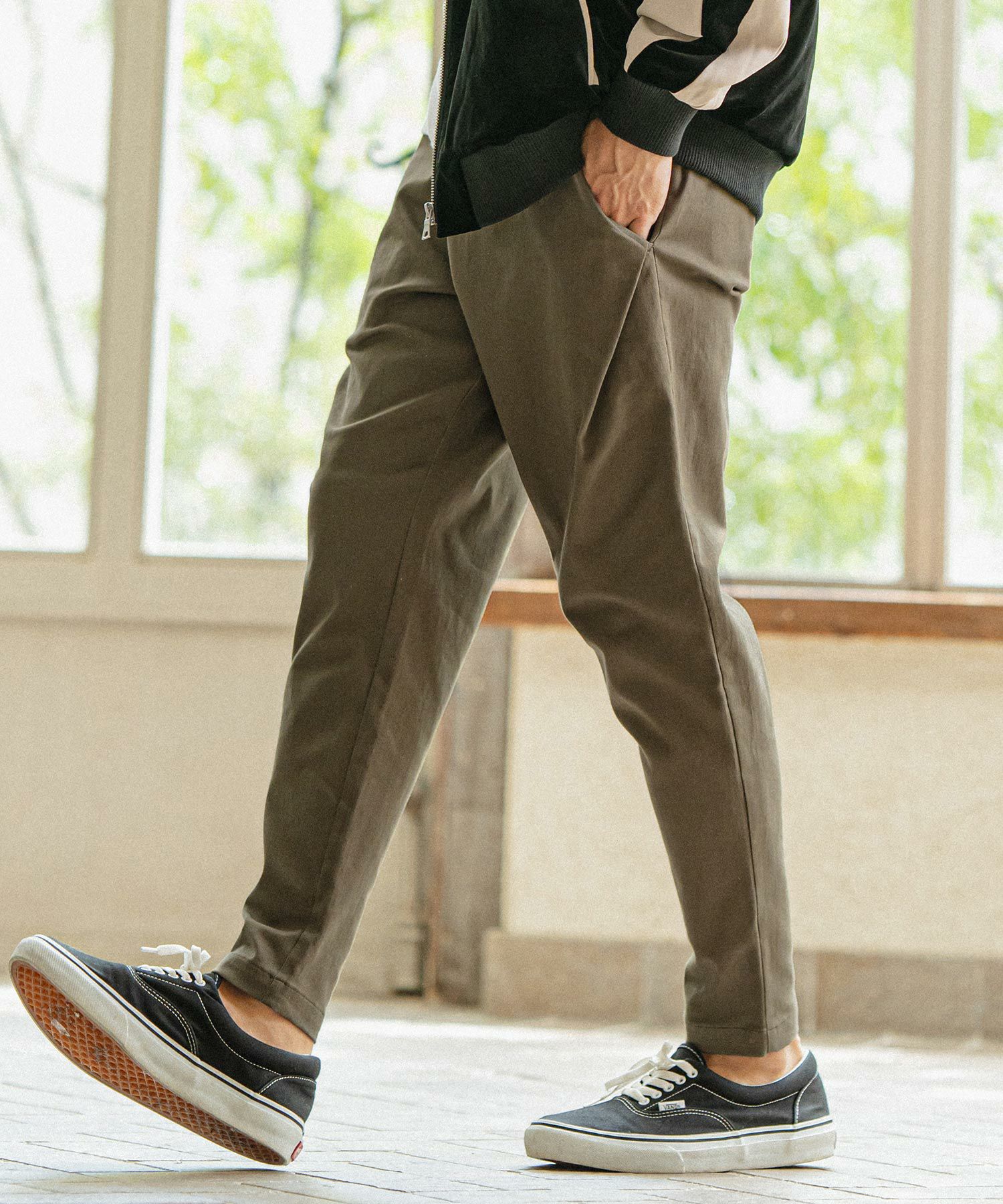 CAMBIO サルエルパンツ バルーン ワイドテーパード L デニム ジョガー