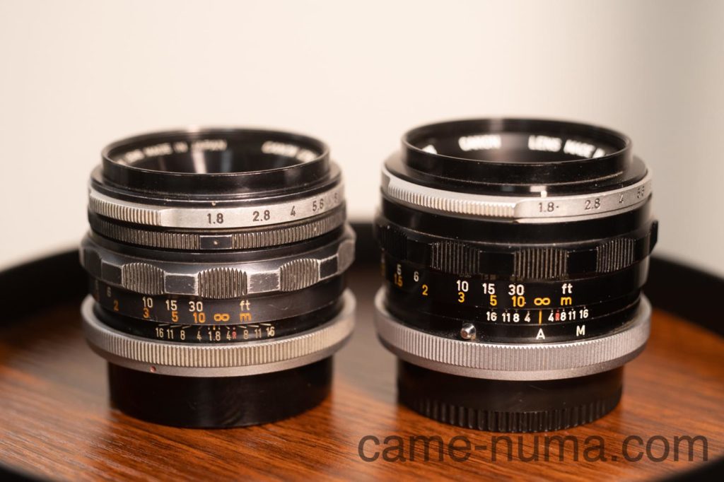 CANON LENS FL 50mm F1.8 Ⅱ型【完全整備品】 CANON LENS FL 50mm F1.8
