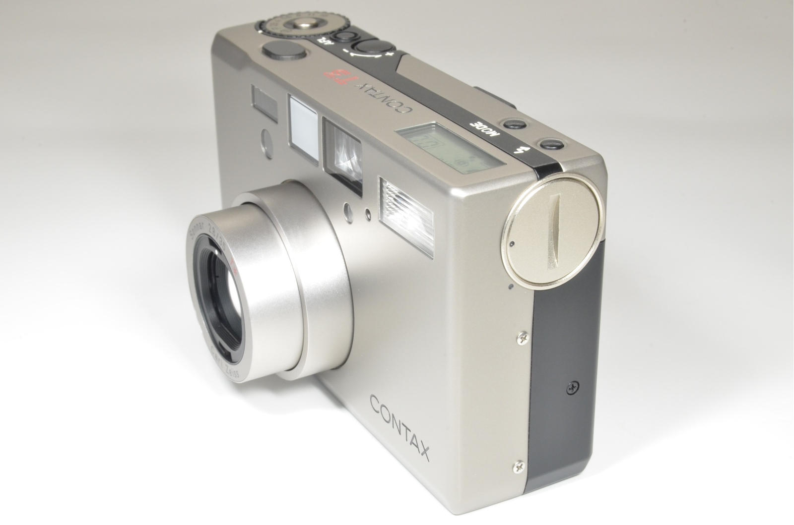CONTAX T3 Silver 'double teeth' Point & Shoot 35mm Film Camera