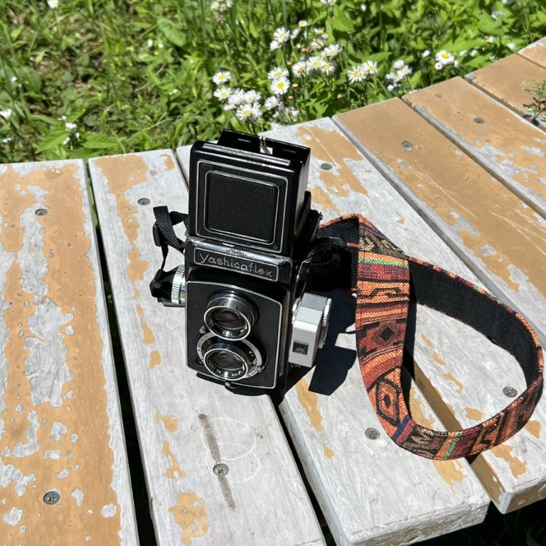 動作品] Yashicaflex 二眼カメラ ヤシカ フレックス 第4回フィルム