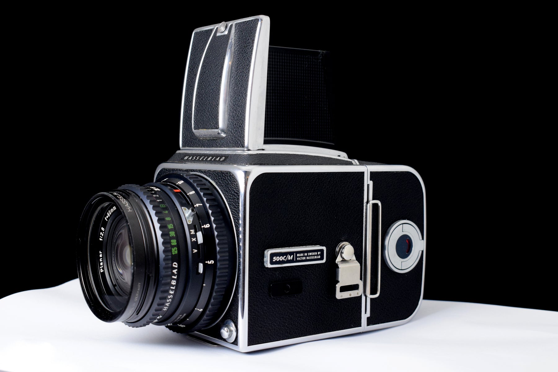 ☆美品☆HASSELBLAD 500C/M CF 80mm＋A12 III ☆美品☆HASSELBLAD 500C