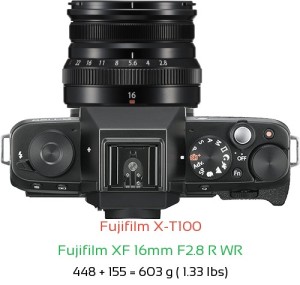 Fujifilm X-T100 Camera and Fujifilm XC 15-45mm F3.5-5.6 OIS PZ Lens