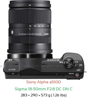 Sony a5100 Camera and Sony E 35mm F1.8 OSS Lens