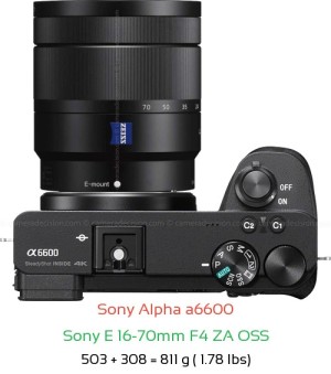 Sony A6600 Camera and Sigma 18-50mm F2.8 DC DN C Lens