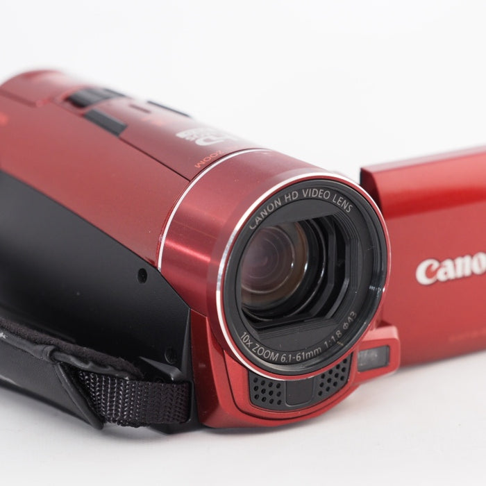 Canon デジタルビデオカメラ iVIS HF R52 レッド 光学32倍ズーム