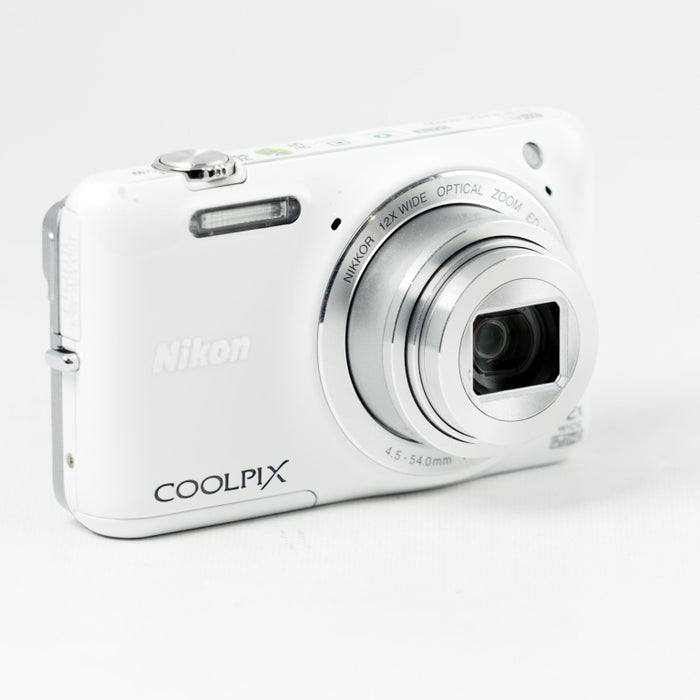 Nikon デジタルカメラ COOLPIX S6600 ナチュラルホワイト S6600WH