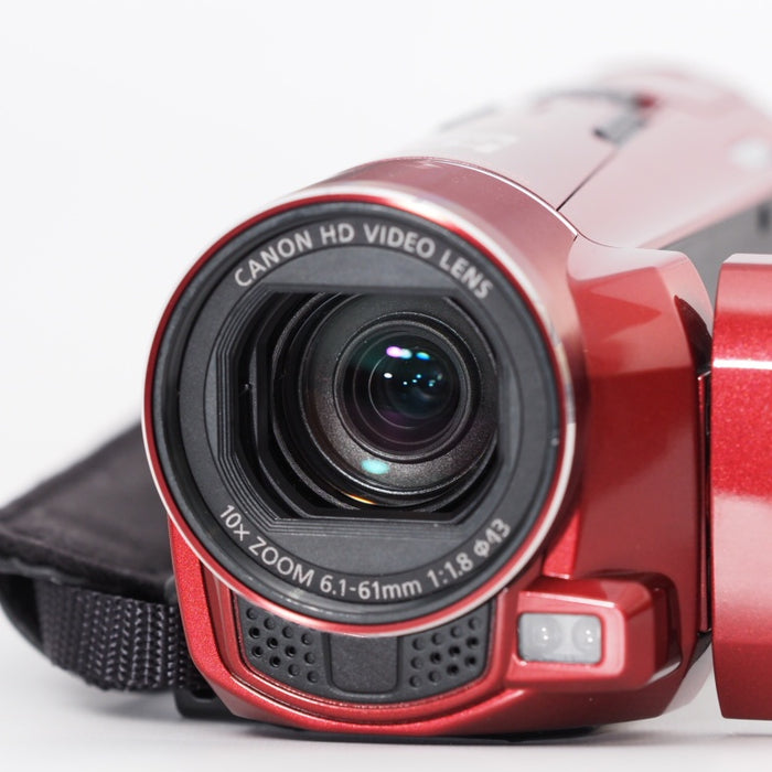 Canon デジタルビデオカメラ iVIS HF R52 レッド 光学32倍ズーム